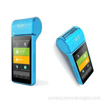 EMV PCI Android 5.0 inch Mobile POS